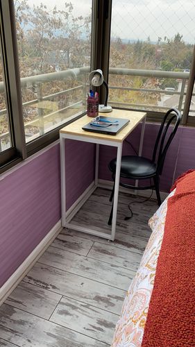 Customer photo review of Escritorio industrial MIMA 70 x 40 Blanco