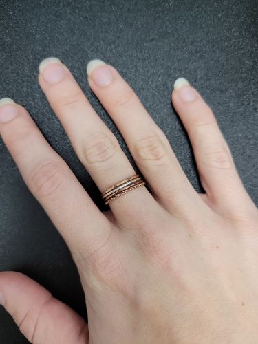Customer photo review of ONE OF EACH