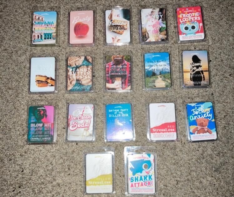 Customer photo review of Sexy Lumberjack Wax Melts