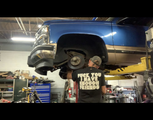 Customer photo review of ENOUGH FRIENDS T-SHIRT