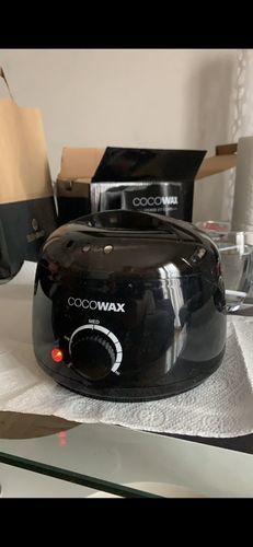 Customer photo review of WAXING KIT + 4 WAXES (2 FREE WAXES + 100 STICKS & 1 PROFESSIONAL SPATULA)