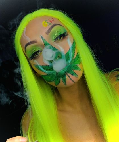 Customer photo review of Twilight Yellow Cosplay Contact Lenses