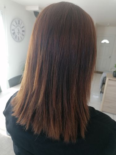 Customer photo review of KIT DE LISSAGE BRÉSILIEN