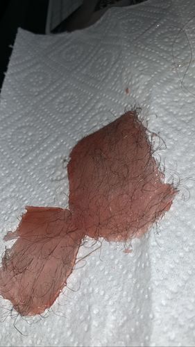 Customer photo review of WAXING KIT + 4 WAXES (2 FREE WAXES + 100 STICKS & 1 PROFESSIONAL SPATULA)