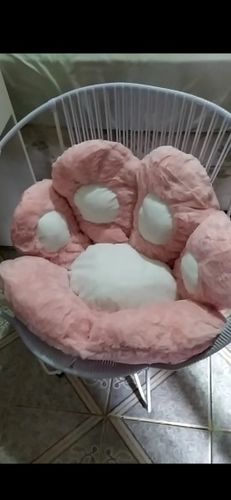 Customer photo review of Puurrrfect Paw Pillow