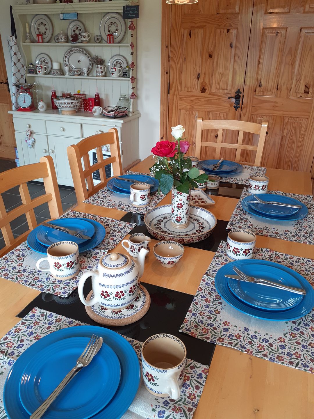 Customer photo review of Placemat Wild Flower Meadow Linen
