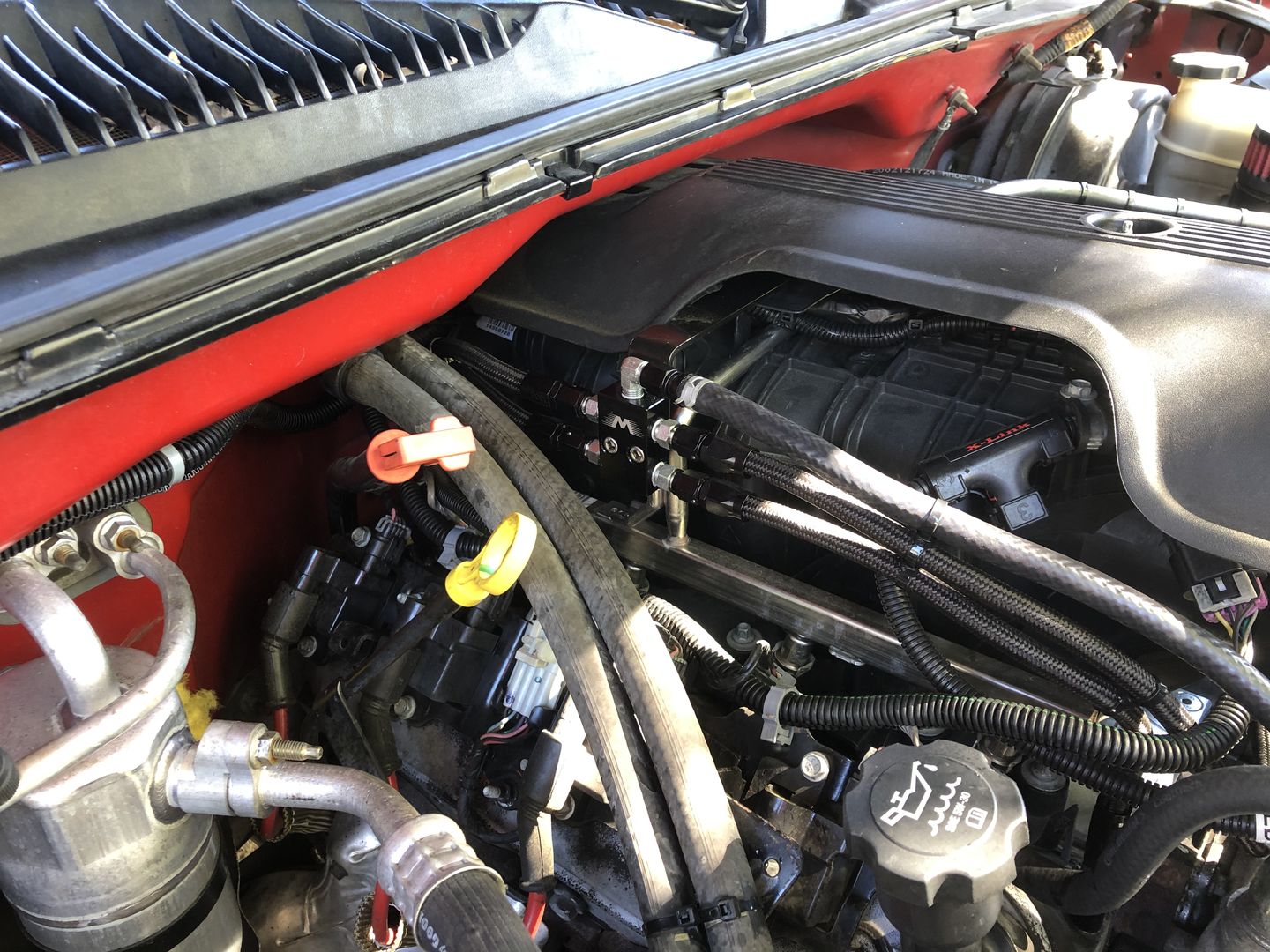 Customer photo review of Motion Raceworks LS DIY Steam Vent Coolant Crossover Kit