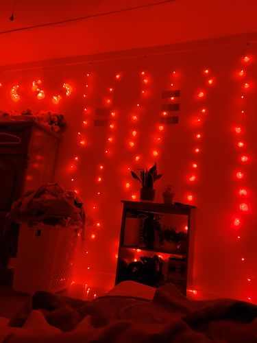 Customer photo review of DormVibes Color Changing Wall Lights