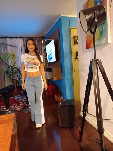 Customer photo review of Jeans Cher blue ice