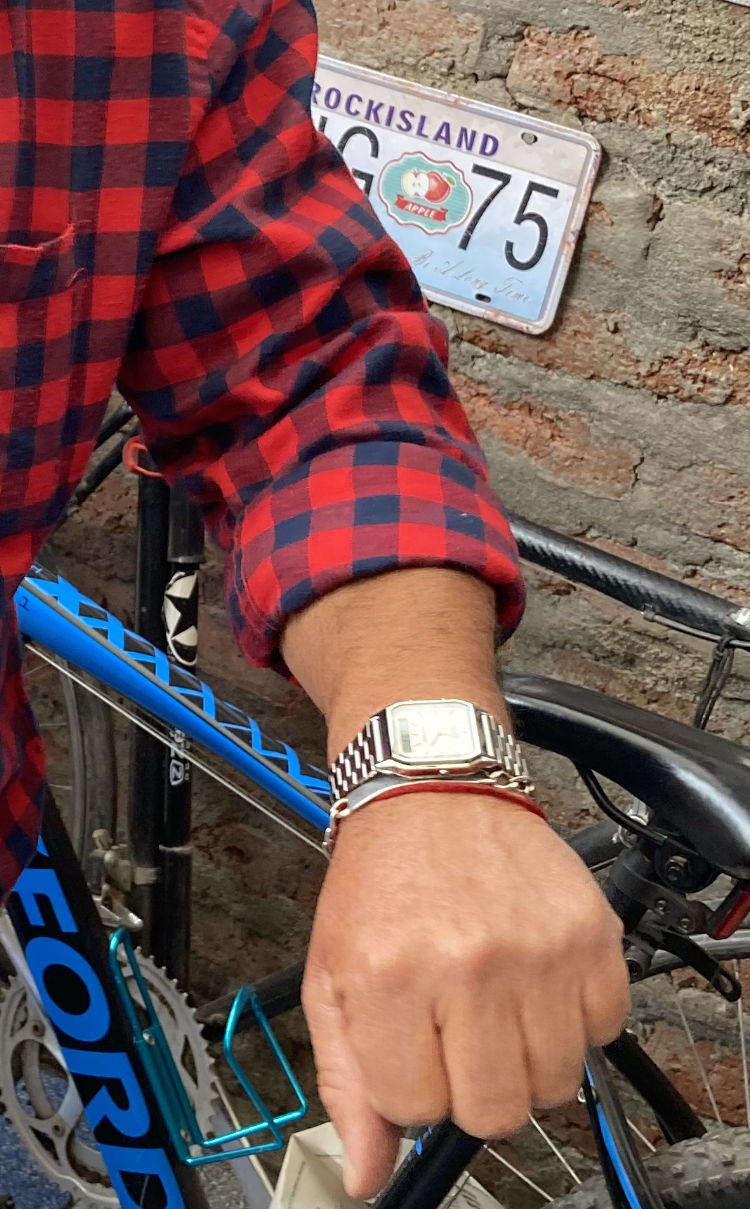Customer photo review of Reloj Casio Vintage AQ-230A-7DMQ Plateado