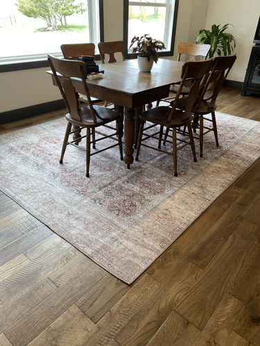 Customer photo review of Anti Slip RugStop Pad For Hard Surfaces, Wooden & Tiled