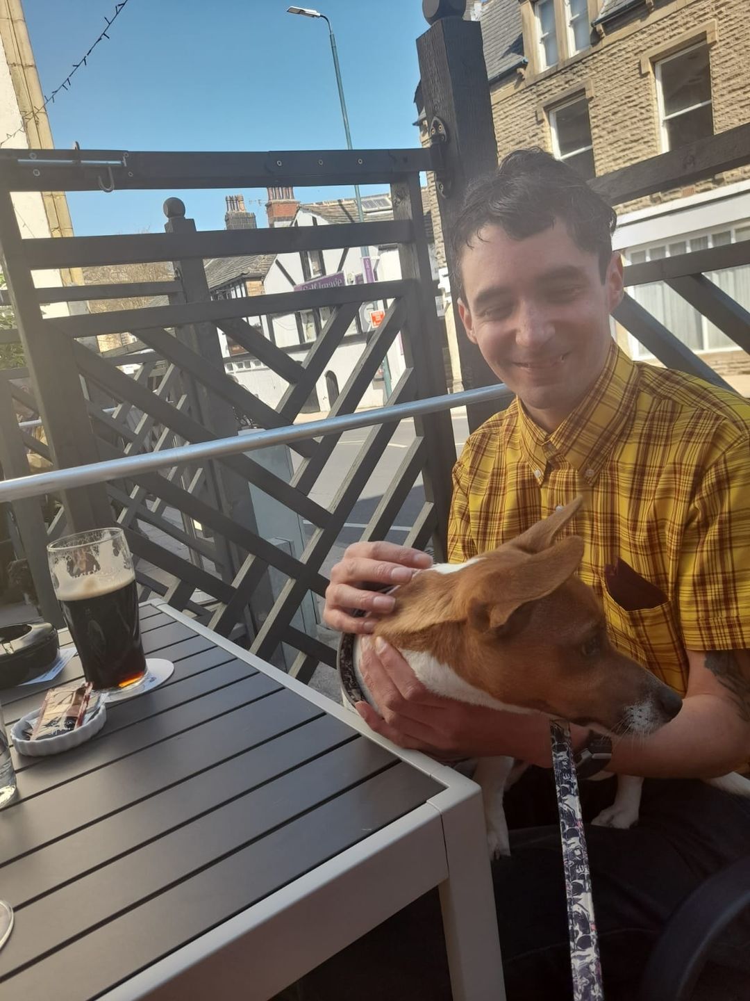 Customer photo review of **NEW** Mustard Check Shirt- CK-47