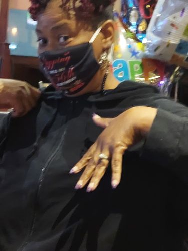 Customer photo review of Premium Face Mask: Stepping Into 56th My Birthday