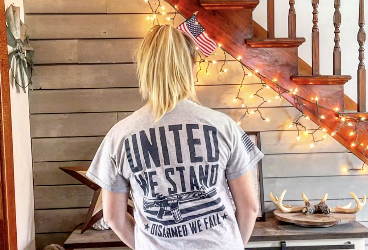 Customer photo review of United We Stand Disarmed We Fall