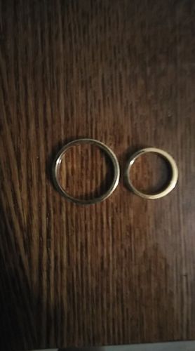 Customer photo review of Gold Style Alloy Layering  Ring