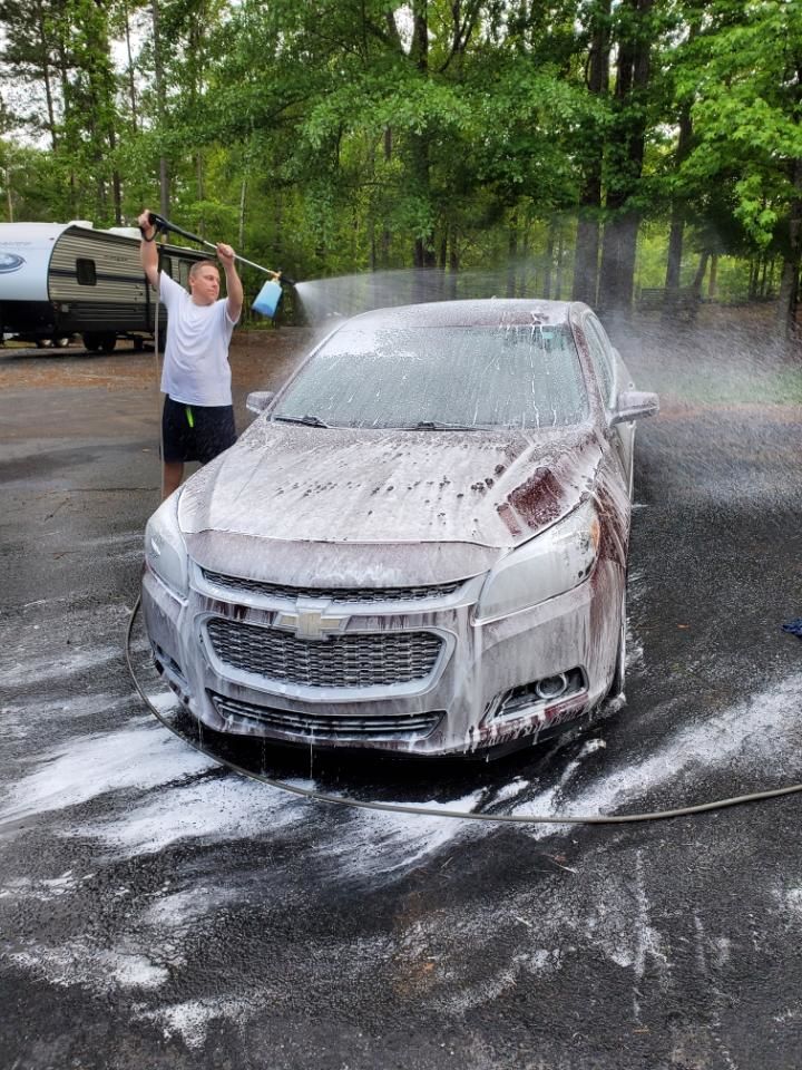 Customer photo review of Pressure Washer Foam Cannon - Wide Based