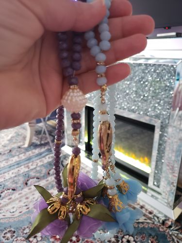 Customer photo review of Prayer Bead Tulip Flower Tasbih for Women