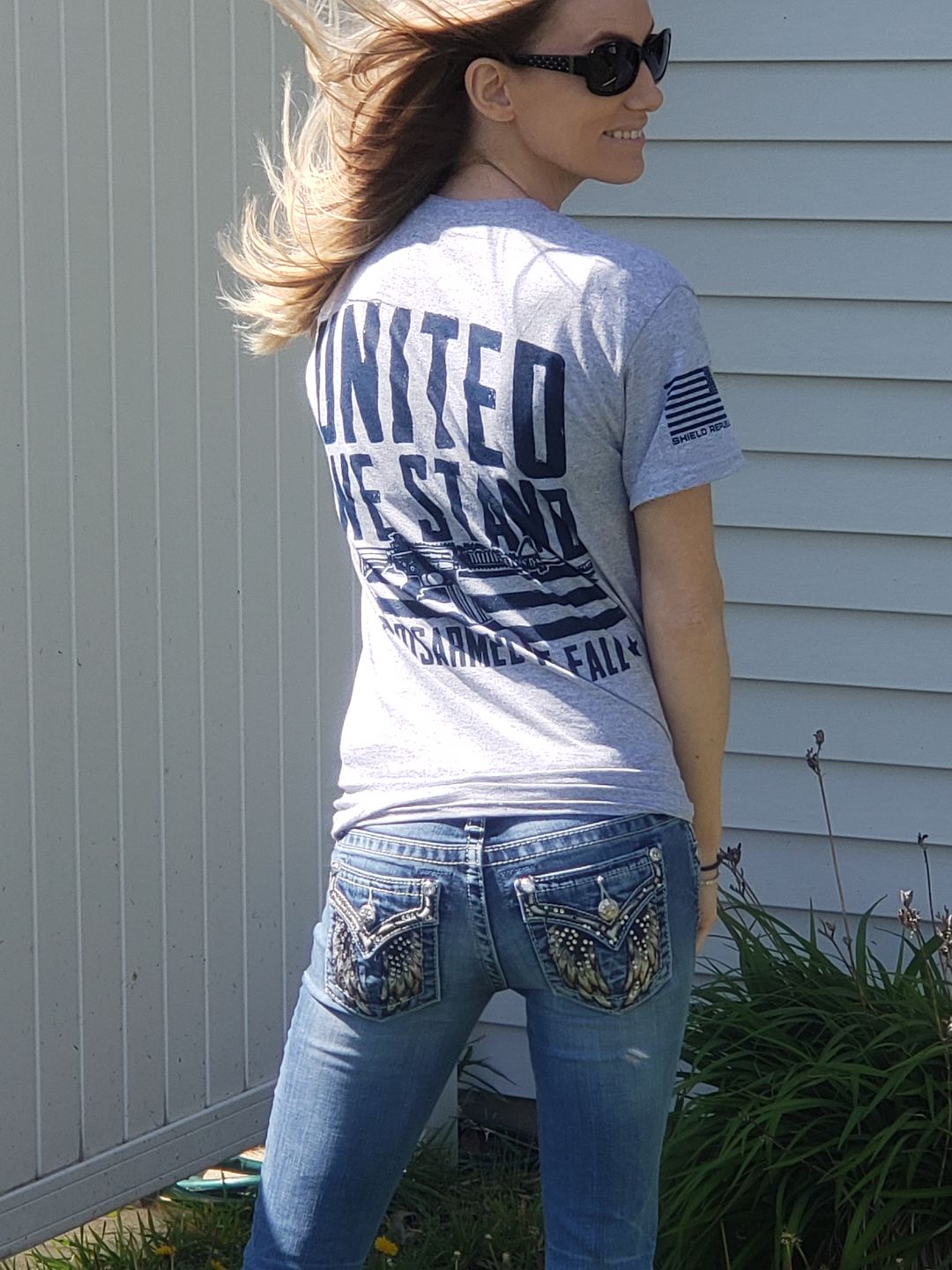 Customer photo review of United We Stand Disarmed We Fall