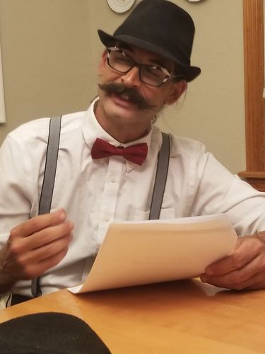 Customer photo review of 1920s Murder Mystery Game Kit