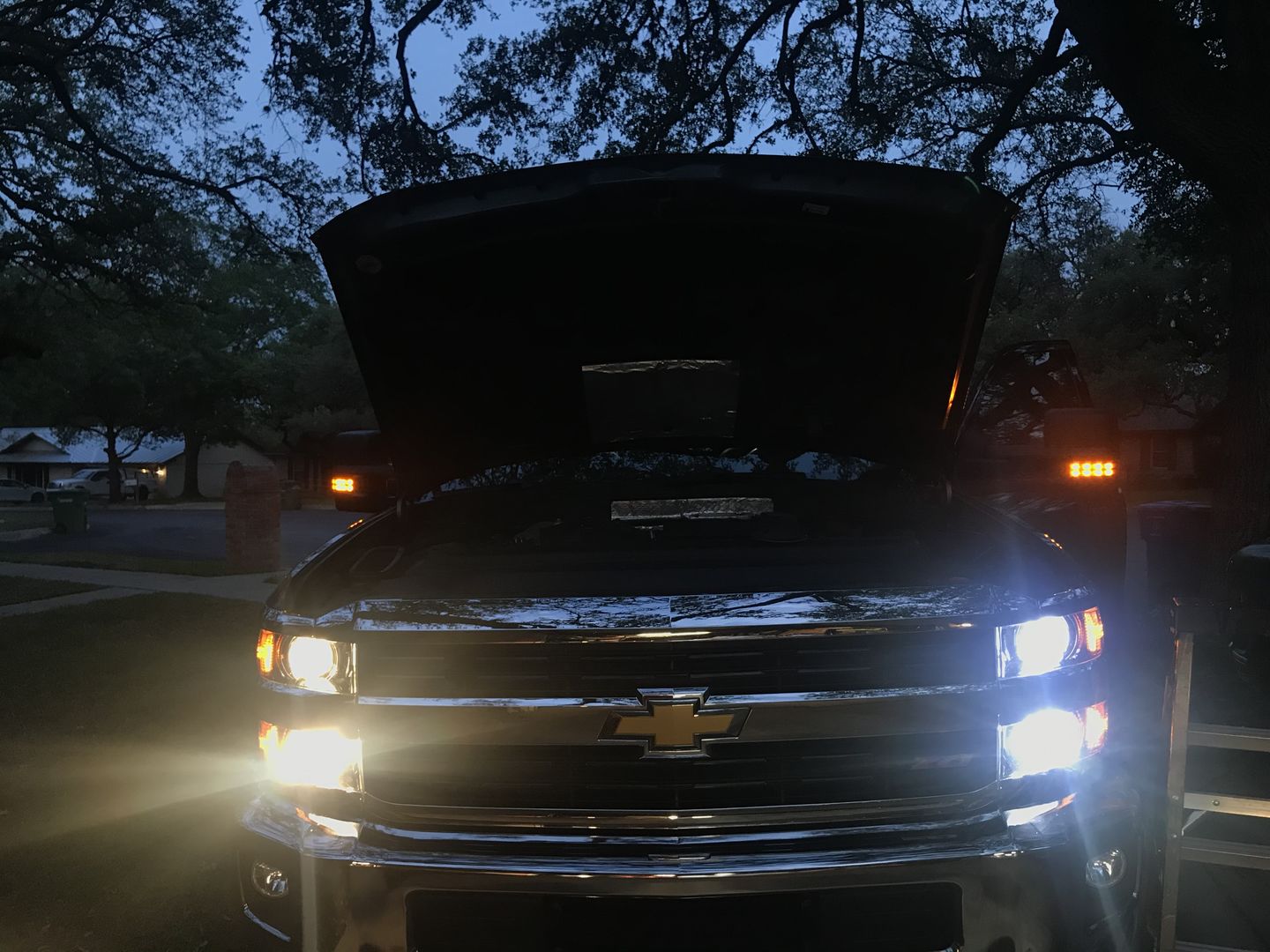 Customer photo review of Super Bright 6000K LED Fog Lights