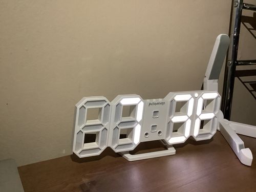 Customer photo review of ASTRONORD™ Digital LED Clock