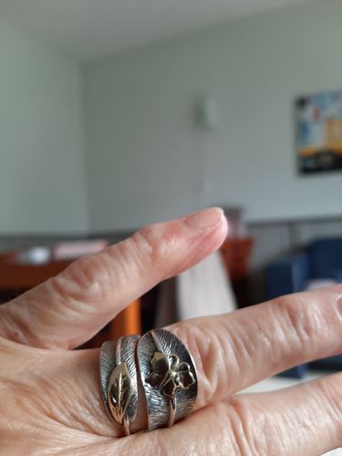 Customer photo review of La Feuille - 925 Sterling Zilver