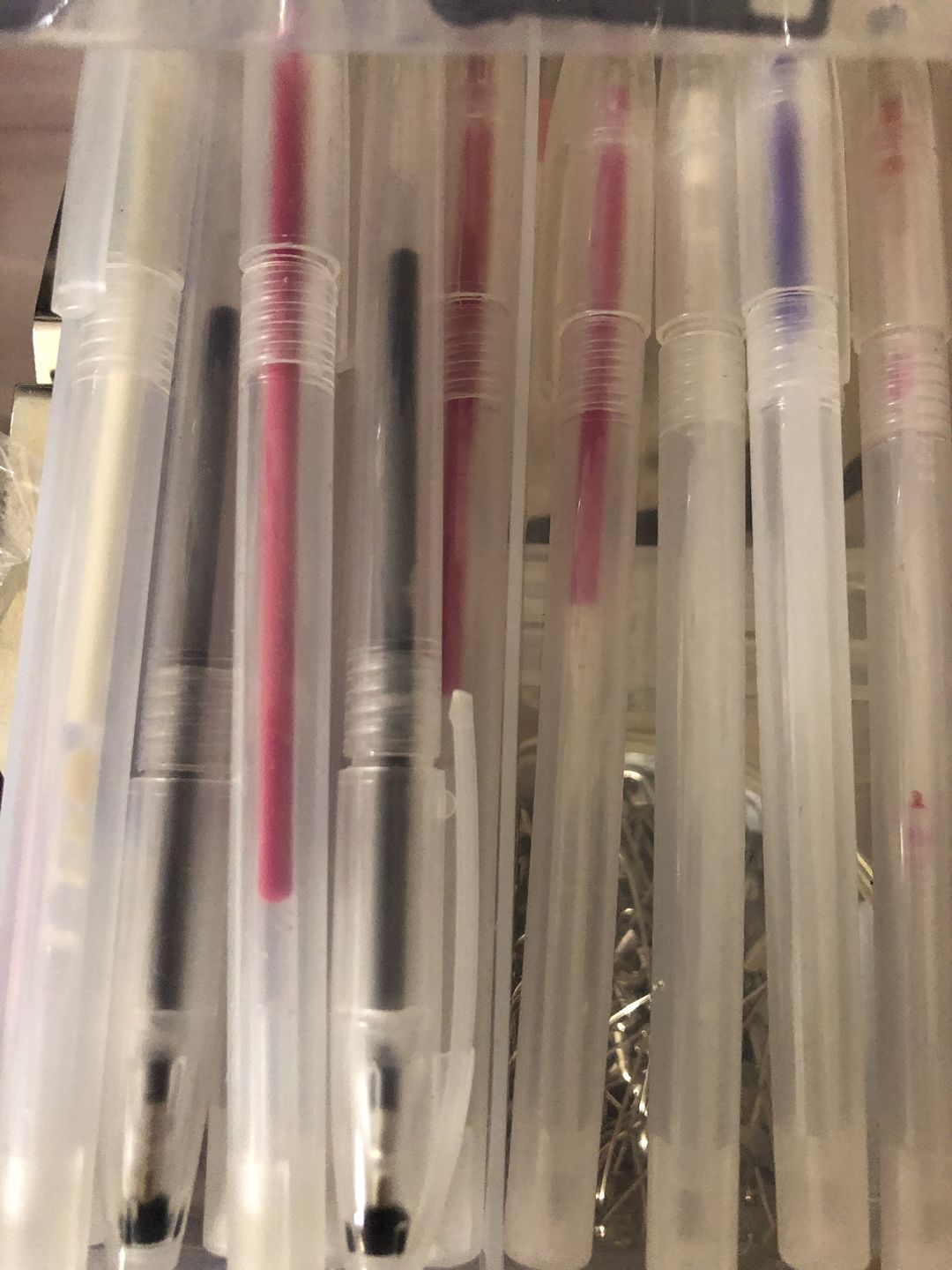 Customer photo review of Heat Erasable Fabric Marking Refills - 20PCS