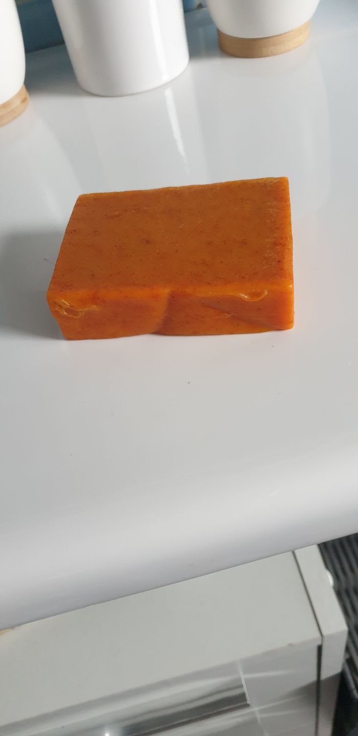 Customer photo review of Rote Mandarine mit Patchouli & Limette (Erfrischend & mit sanftem Peeling-Effekt)