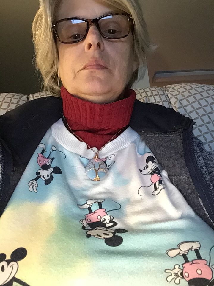 Customer photo review of Handmade Tree Of Life Opalite Necklace