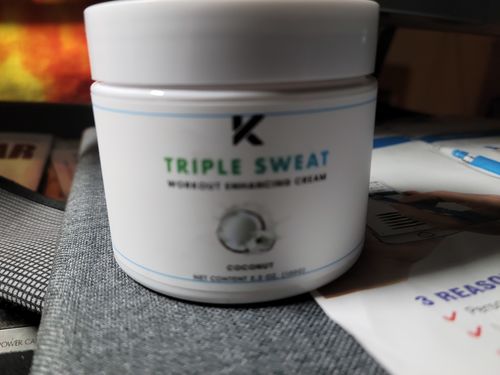Customer photo review of Triple Sweat Workout Enhancing Cream