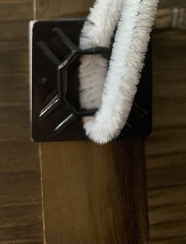 Customer photo review of Mounting Squares Bag of 100 - DECOE-002