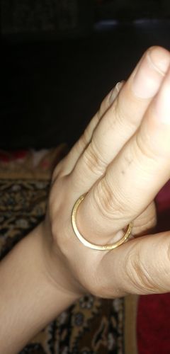 Customer photo review of Gold Style Alloy Layering  Ring