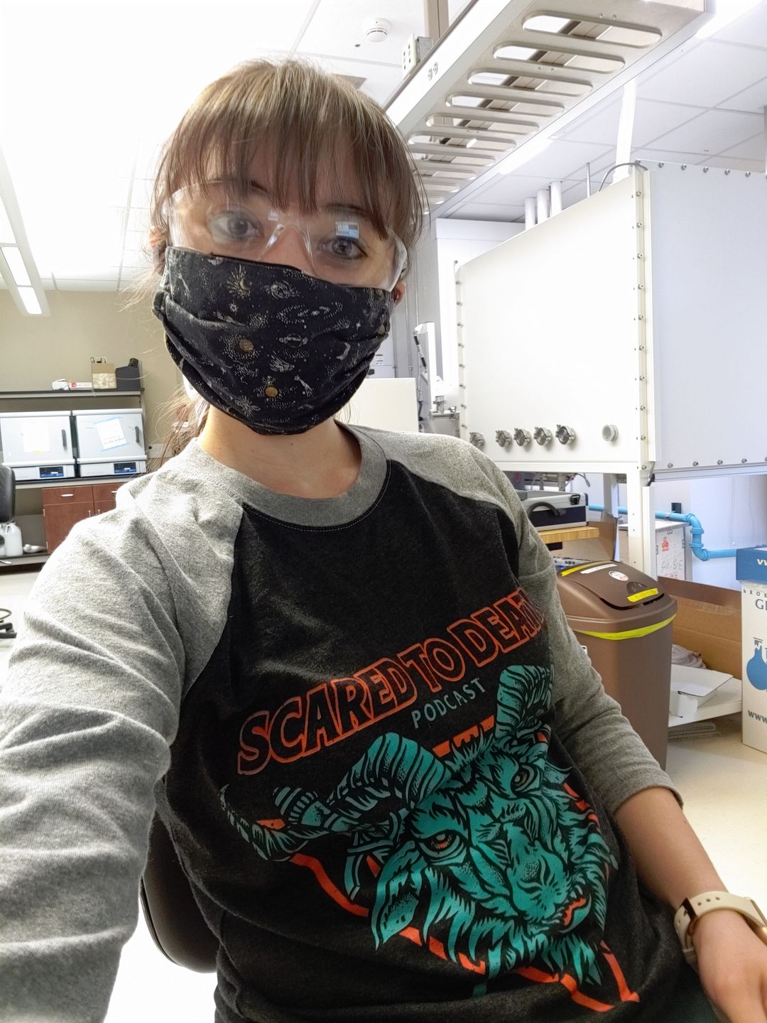 Customer photo review of Demon Knight Baseball Tee