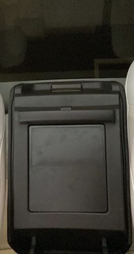 Customer photo review of Armrest Hidden Storage Box for Tesla Model 3 & Y
