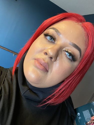 Customer photo review of Topaz Prescription Contact Lenses