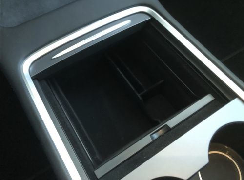 Customer photo review of Upgraded Center Console Tray Organizer for Tesla Model 3 & Y 2021 - Gen 2