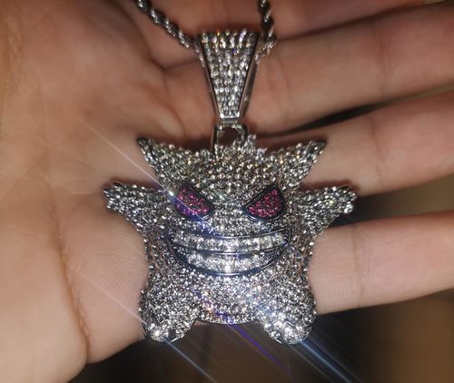 Customer photo review of Pendente Gengar - Silver