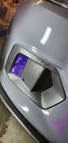 Customer photo review of Ford Focus RS MK3 Fog Light Armour