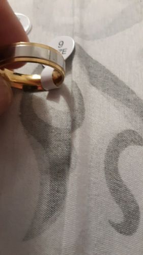 Customer photo review of Gold Style Alloy Layering  Ring