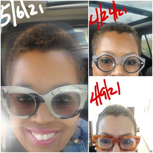 Customer photo review of Nae Nae's Hair Boost 9oz