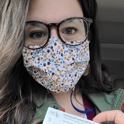 Customer photo review of Mask Insert - Straight - 10 Count