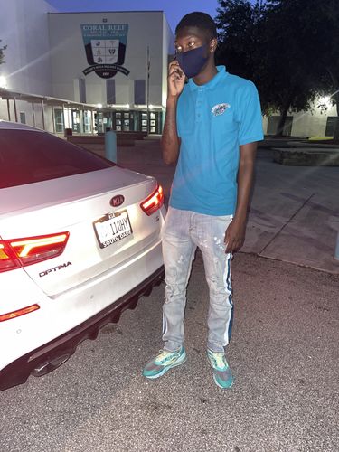 Customer photo review of Side Paint Stripe Track Denim Stone Wash - Teal (ZCM4764D)