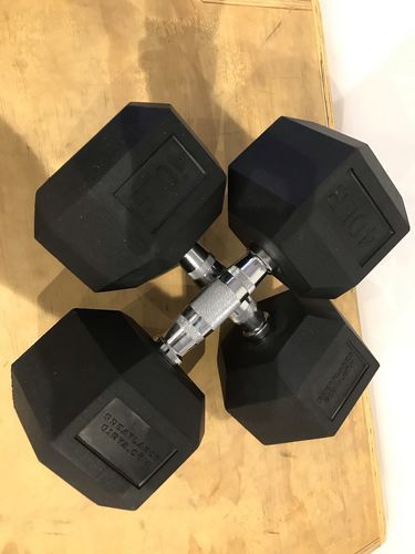 Customer photo review of Hex Head Dumbbell (singles)