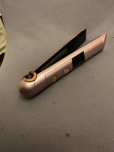 Customer photo review of Piastra per capelli portatile PinkStyle®