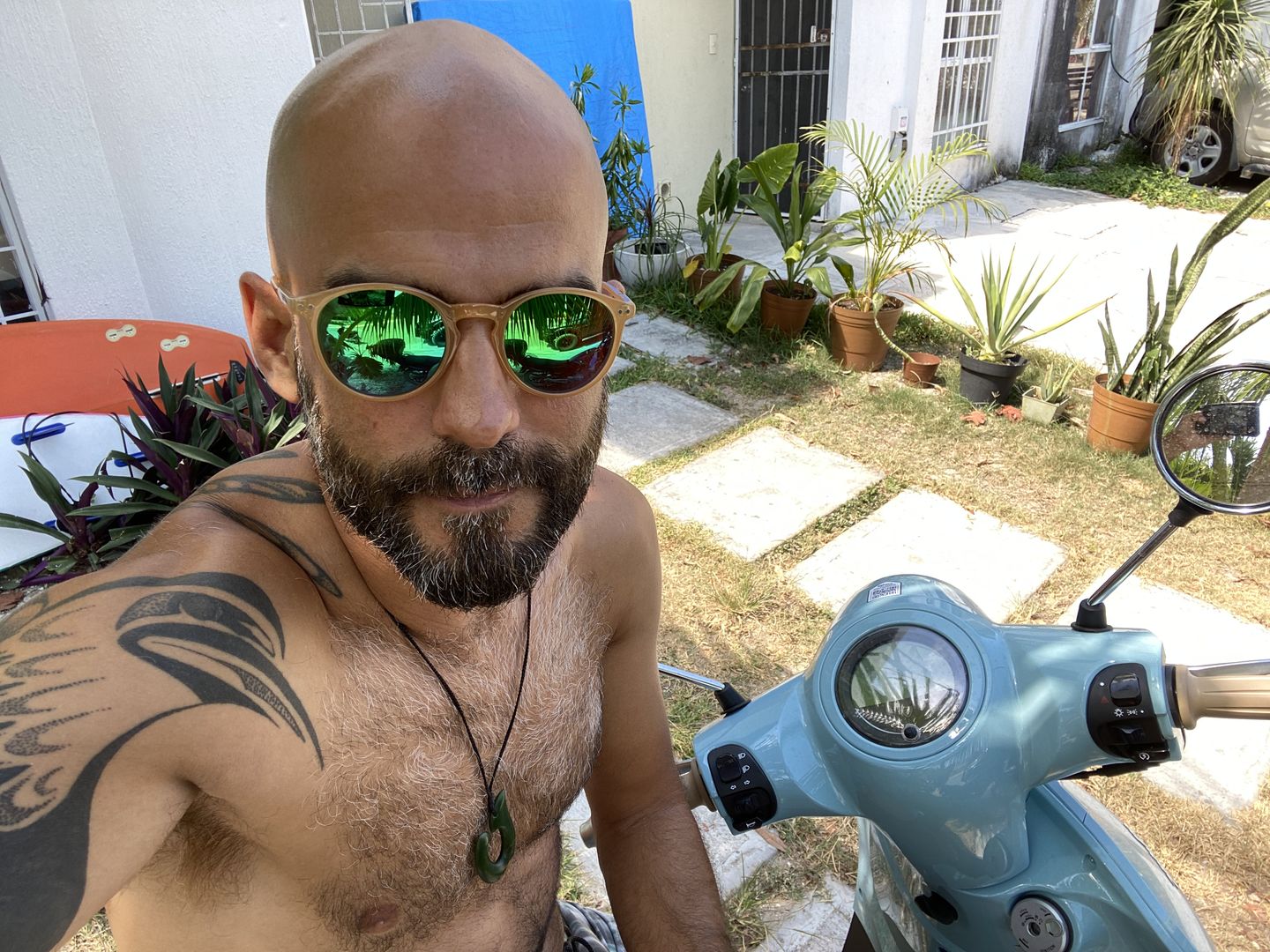 Customer photo review of Cubano - Seafoam Mirror