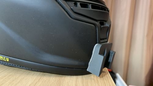 Customer photo review of Shoei X-14/X-Spirit III Camera Mount