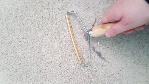 Customer photo review of Lint Swept™ Lint Roller Shaver