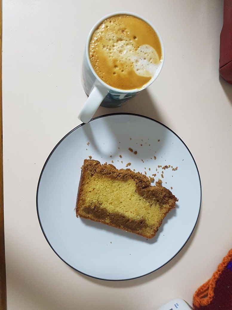 Customer photo review of Hazelnut Coffee Syrup