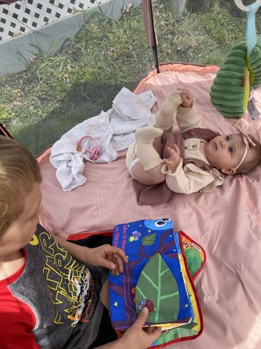 Customer photo review of Pop N' Go® Playpen