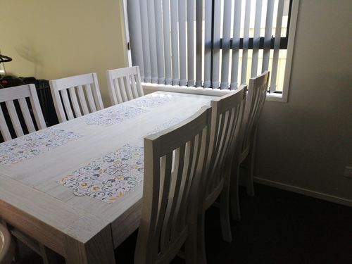 Customer photo review of AMANDA Dining Suite 7 Piece